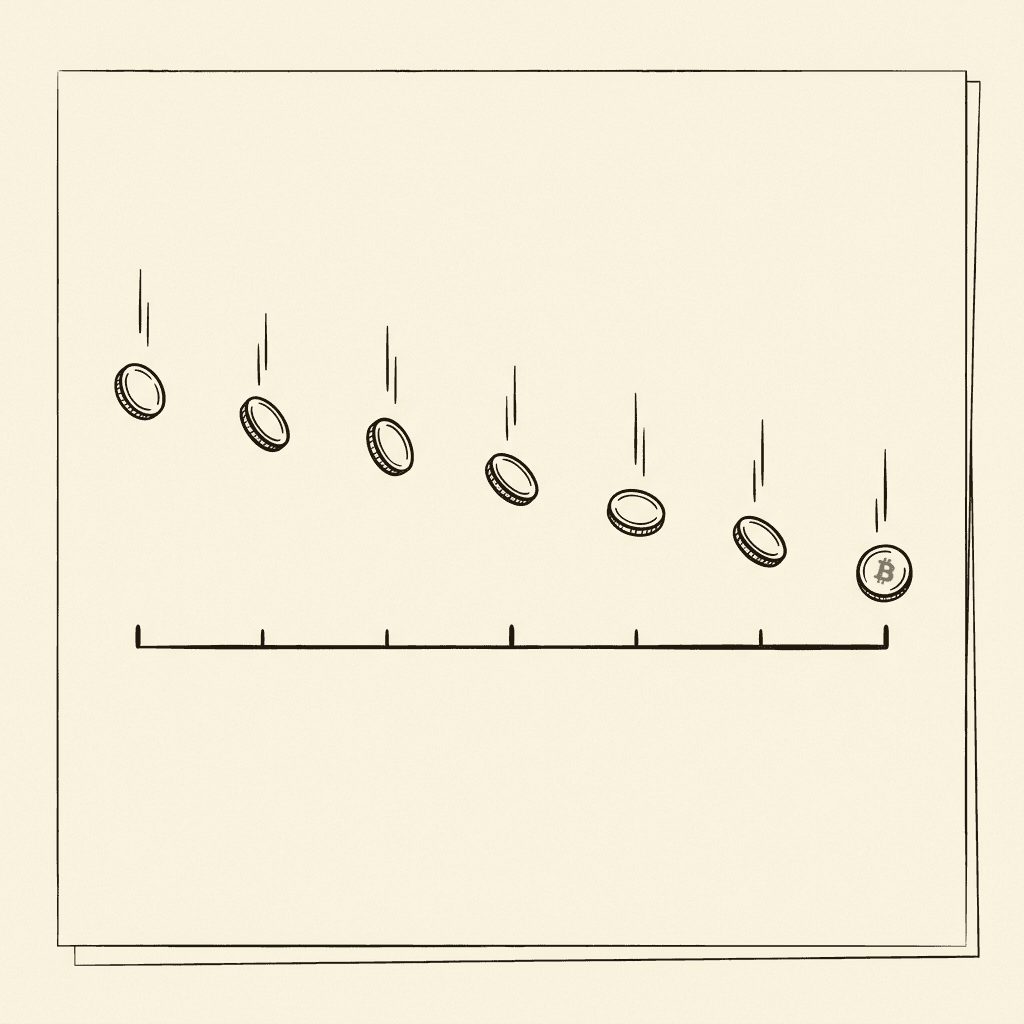 Illustration: DCA Calculator — Bitcoin Dollar-Cost-Average Backtest